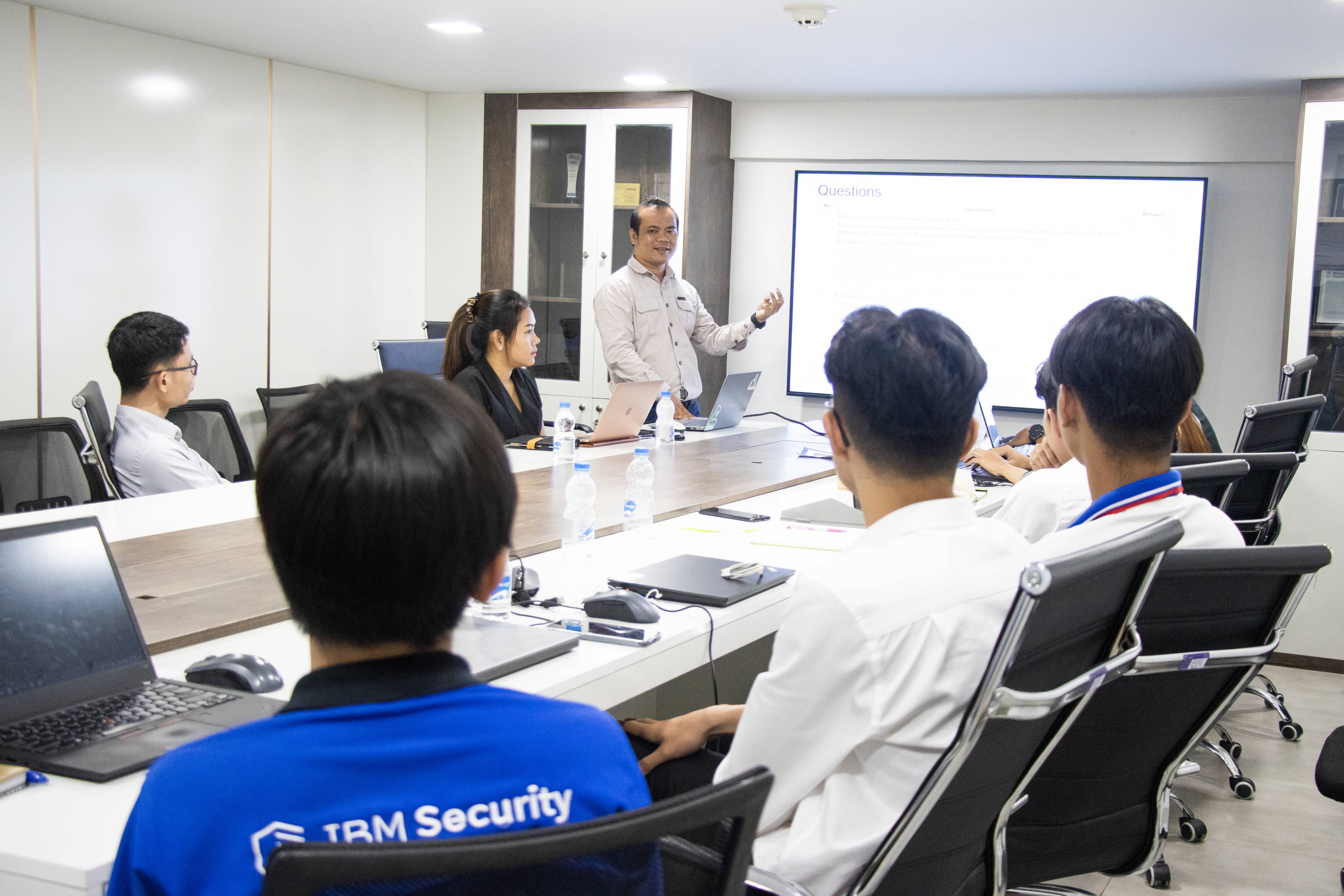  First Cambodia Thanks iValue for Offering Delinea Privileged Access Management Training