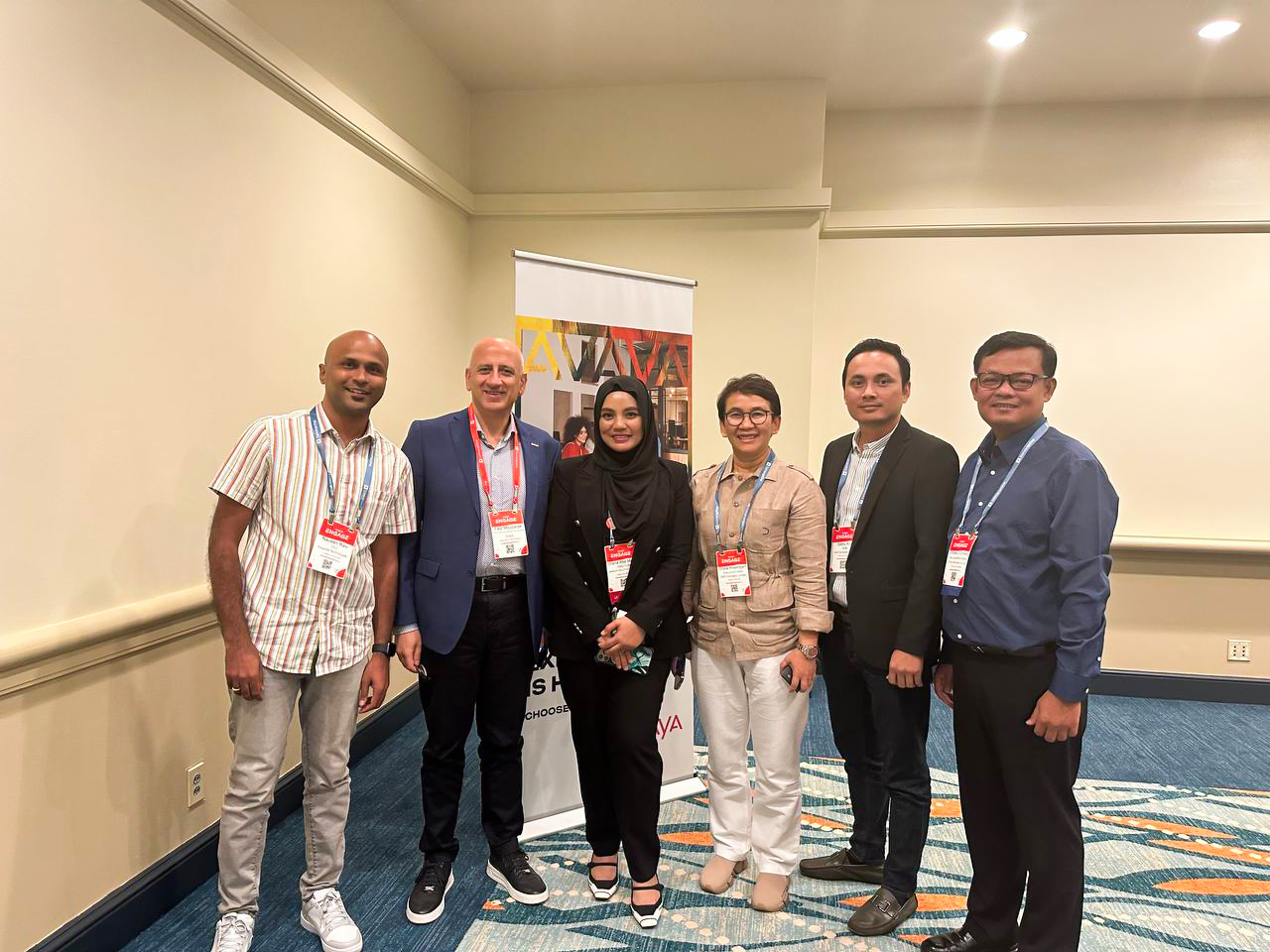 First Cambodia attended on "Avaya’s ENGAGE Conference”