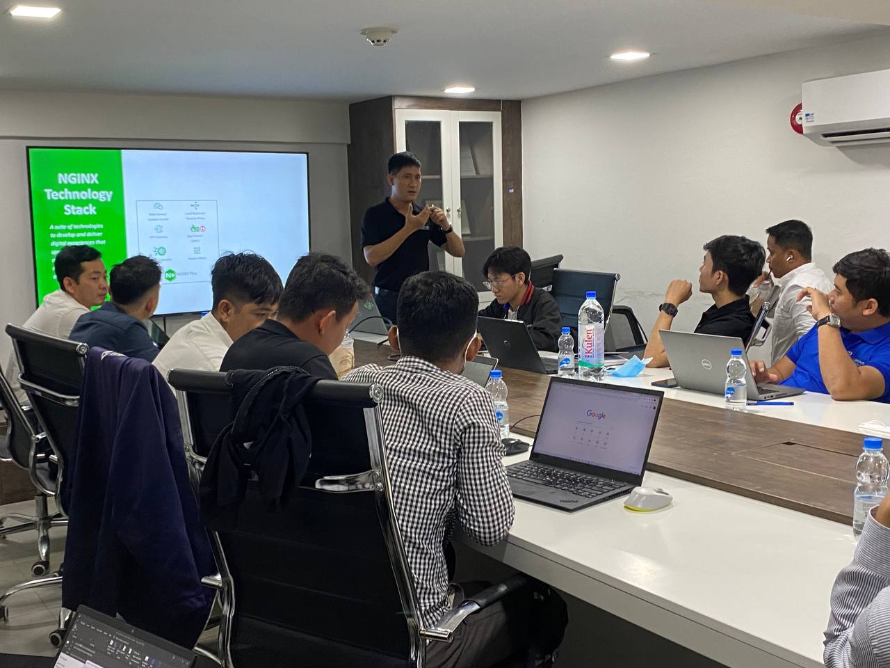 VST ECS Cambodia Offers F5 NGINX 𝐓𝐫𝐚𝐢𝐧𝐢𝐧𝐠  to our Sales/Pre-Sales/BD team