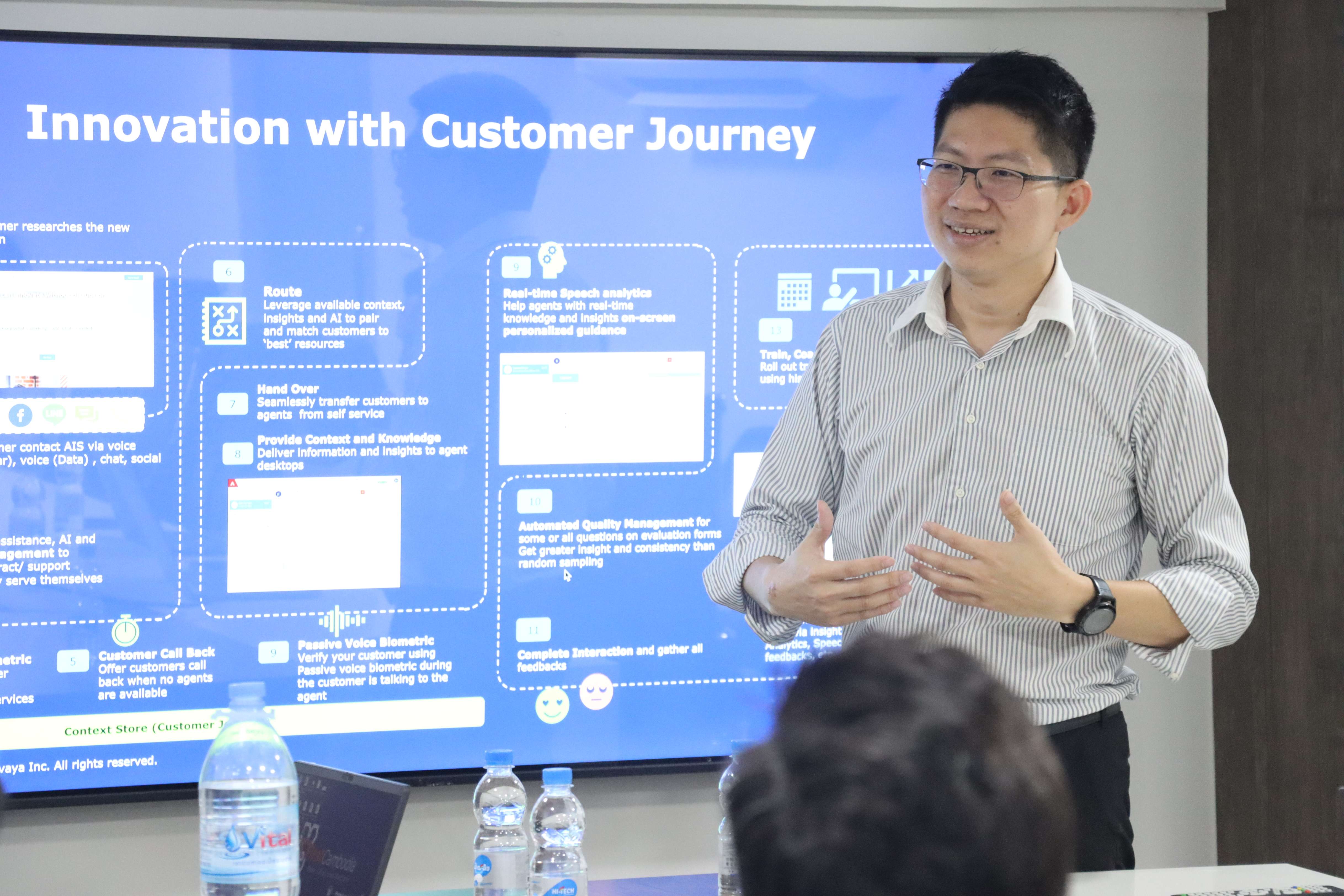 Avaya innovation with customer journey